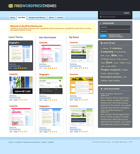 Free WordPress Themes Free WordPress Themes